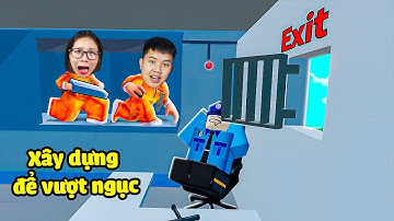Xây dựng lối thoát để vượt ngục khỏi cảnh sát hung dữ! bqThanh & Ốc Có Trốn Thoát