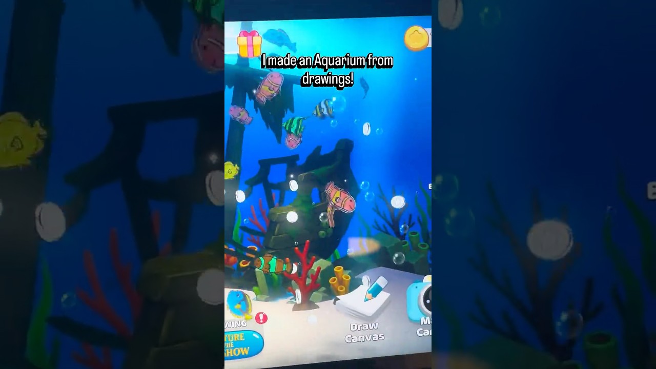 Found something that actually got my kids excited about drawing! #aquarium #drawing #aquaplay