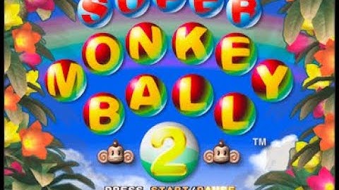 Super Monkey Ball 2 (GameCube) Intro + Gameplay