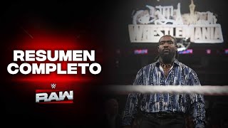 Resumen Completo De Raw 13 De Abril, 2026