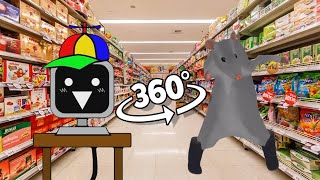 Sprunki X Rat Dance - Supermarket In 360 Video Vr 4K