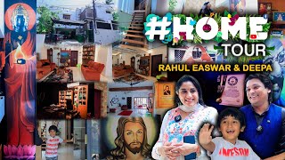 Home Tour | Rahul Easwar & Deepa | Family | Special World Record Paintings | Milestone Makers