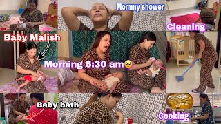 My Realistic Morning Routine With A Newborn Starts At 530Am