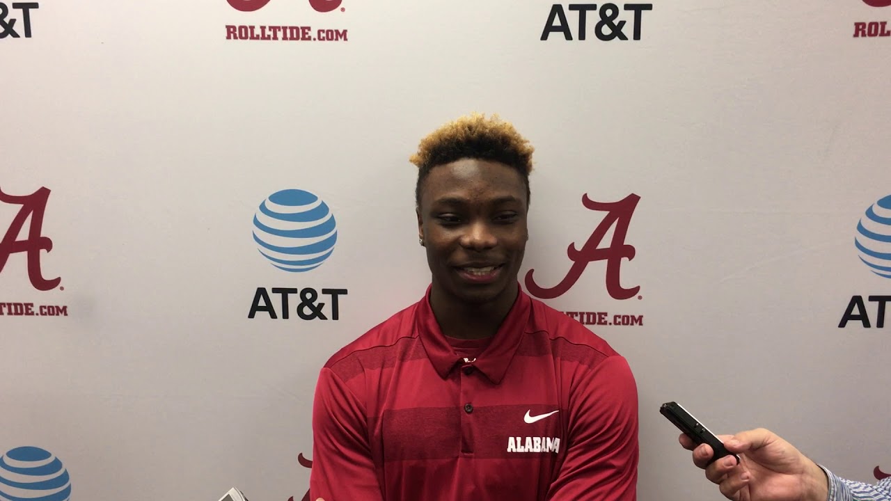 11/19 Alabama WR Henry Ruggs III speaks during Iron Bowl week YouTube