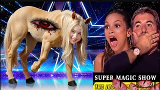 Oh my god this magic is unbelievable 😳and shocking😱 #viralvideo #americasgottalent #bgt #agt2025