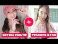 Sophia Zionne Vs Teacher Hang ( Battle Musers ) Musically Compilation 2018