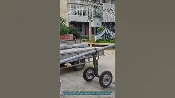 How to Load Heavy Cement Bags Easily with Lever Principle Cart