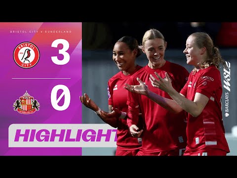 Gale and Lloyd-Smith Bring Robins Up to Second! | Bristol City v Sunderland | Barclays WSL 2 25/26