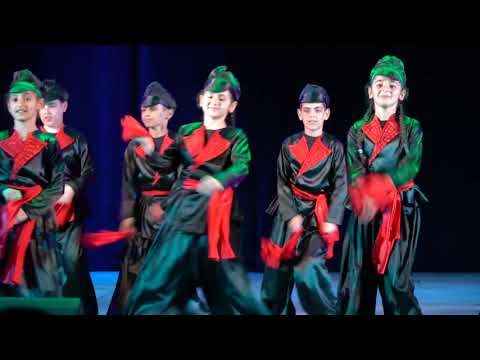 Танец грузинских армян Кинто. Ансамбль Азат