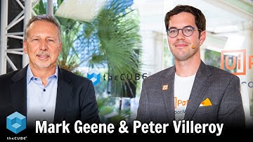 Mark Geene, UiPath  & Peter Villeroy, UiPath | UiPath FORWARD IV