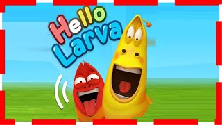 Hello Larva by TUBA  | Games for Kids | Android iOS Gameplay Music Dance Eating Fart Funny Carzy screenshot 2