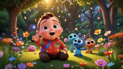 Smile Smile Little Face | Cute Kids Nursery Rhyme | Sing Along Happy Song