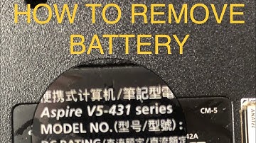 How to remove keyboard | Acer Aspire V5-431 | Dissassemble Keyboard