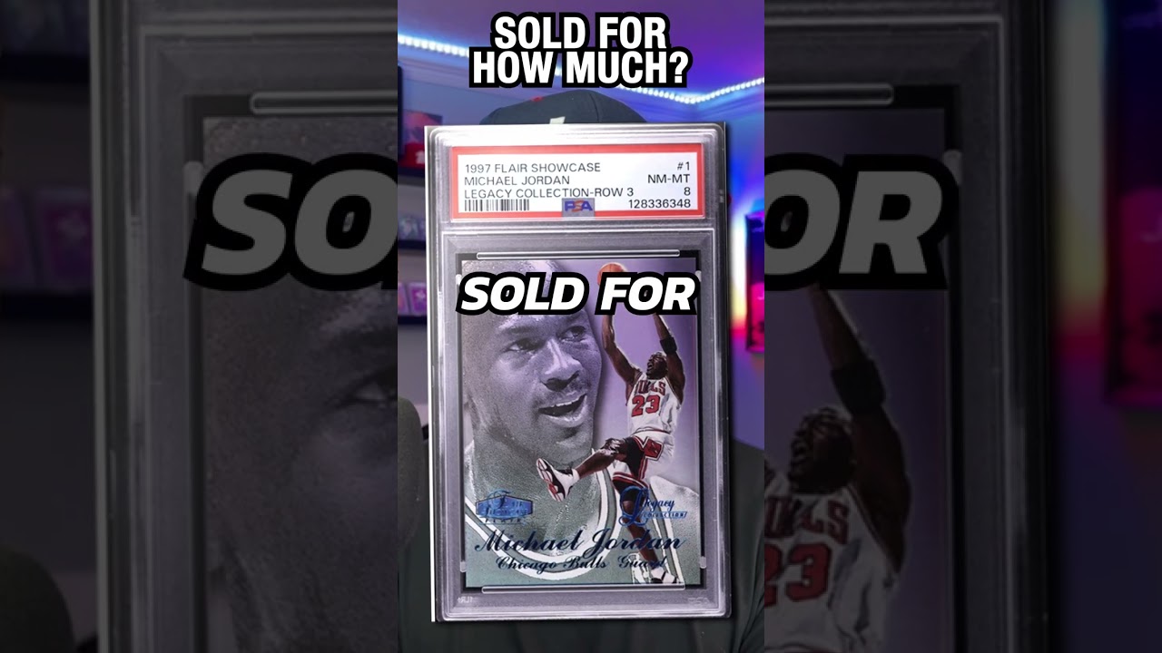 1997 Flair Showcase Legacy Collection Row 3 Michael Jordan 