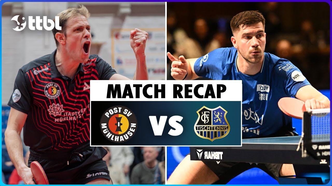 MÜHLHAUSEN vs. SAARBRÜCKEN (Tischtennis Bundesliga Recap) | Matchday 13 | 2025/2026
