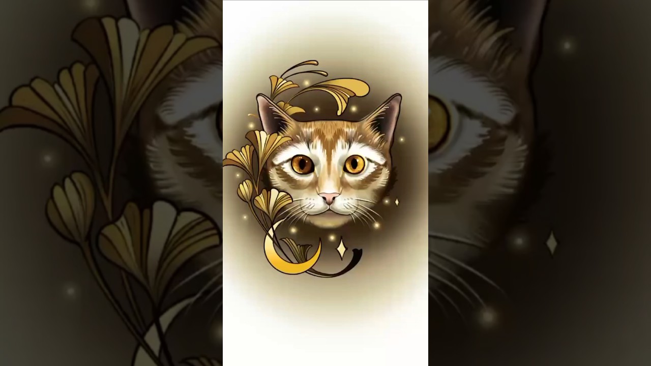 Cute Hand Drawn Tattoo Art Of Simba😻🐈❤️ 