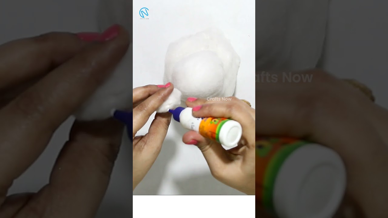 Teddy Bear Making with Bulb | Teddy Bear Making with Cotton | Creative Crafts
