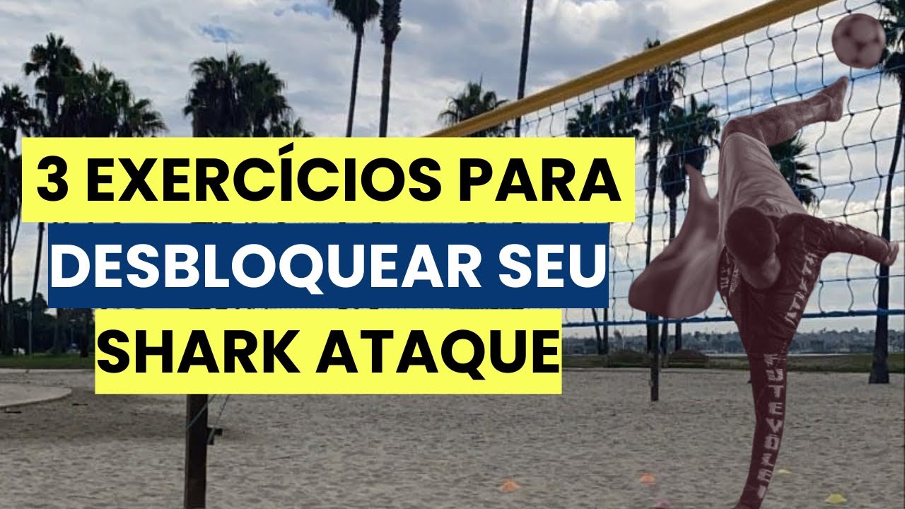 3 exercícios para desbloquear seu shark ataque