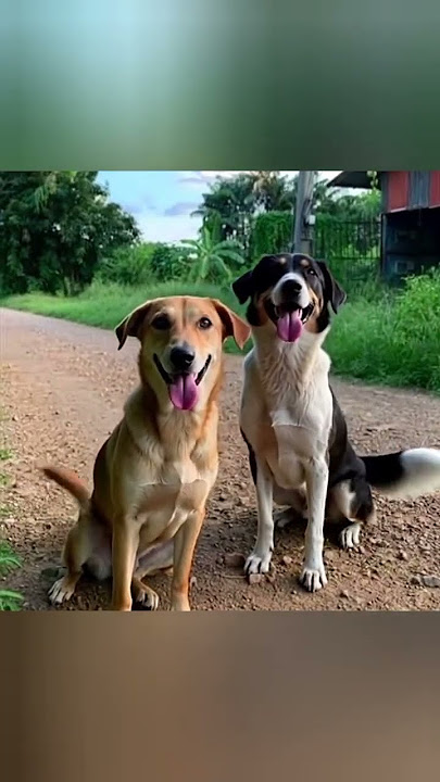 දෙන බත් කටට එයාලගේ ආදරේ බලන්න 😊.|'a meal full of love 💛🐾️'  #shorts #dogslove #animallove