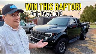 Last Few Days to Win This 2010 Ford Raptor 9 NEW Cheap Car Lot Cars
