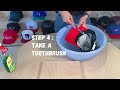 Deep clean your cap at home  cap cleaning hack  urban monkey caps capcleaning cleaninghacks