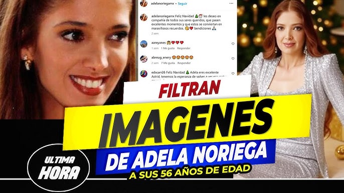 🔥😱Adela Noriega reaparece TRAS 15 AÑOS D3SAPAREC1DA de la TV Luciendo UN ROSTRO  ESPECTACULAR⛔ - YouTube