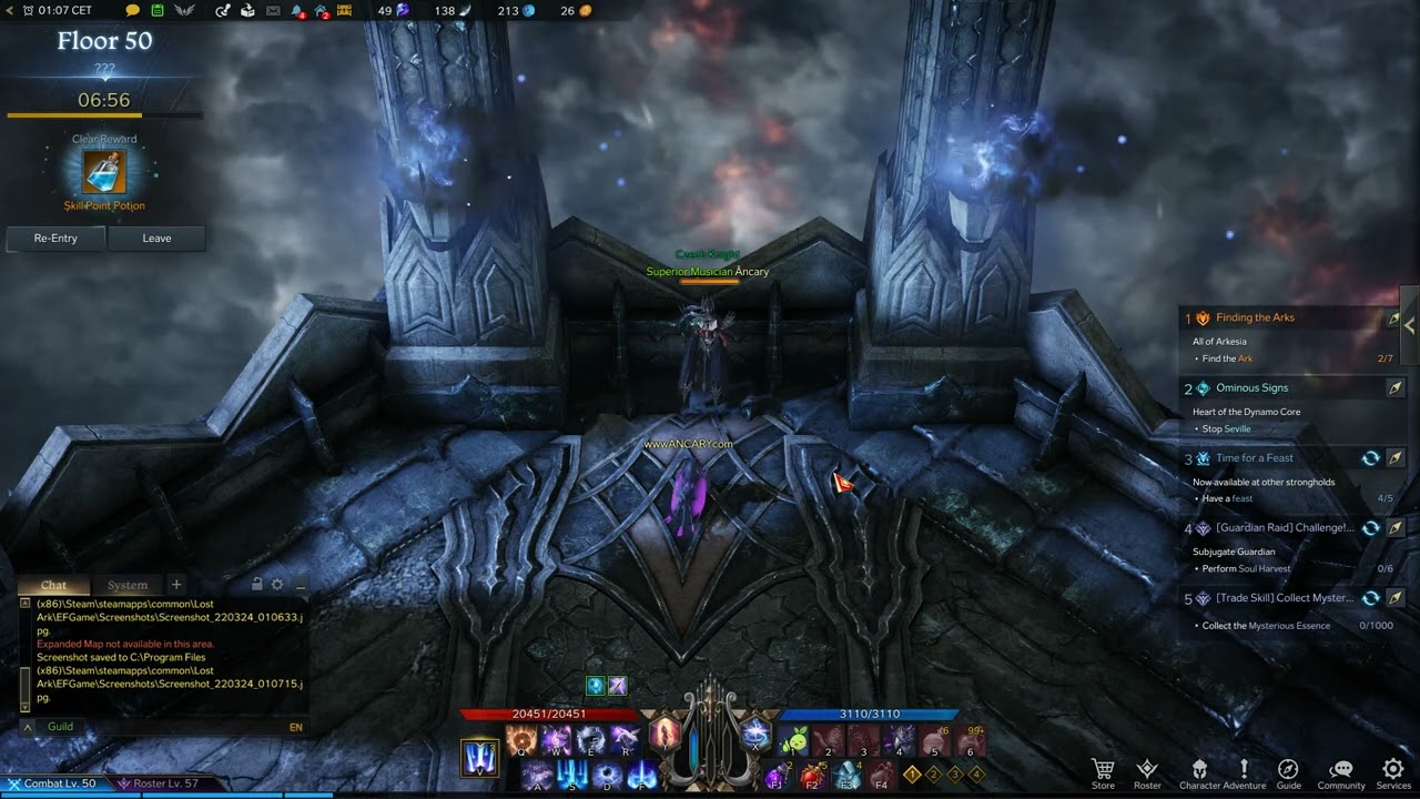 Lost Ark CZ: Tower Storm moment