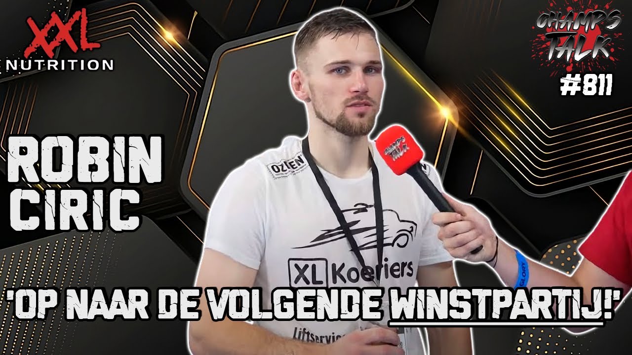 Ciric Razz ‘We moeten BEUKEN zei Mike!’ Robin Ciric #GLORY93 Post Fight Interview ...