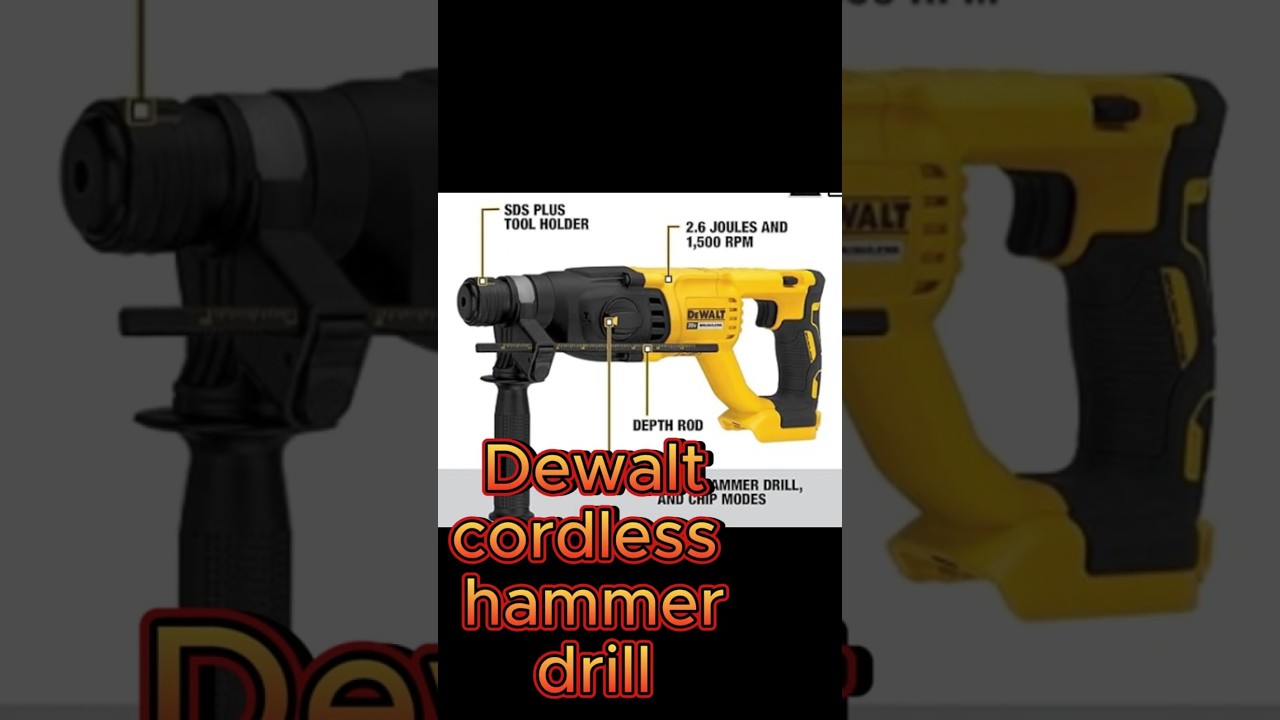 DeWalt cordless hammer drill, Ceylon Job Tech