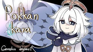 Pokkan Kara meme || Genshin impact || animation meme
