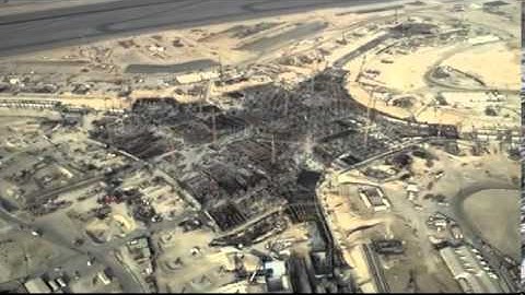 The Midfield Terminal Complex starts to take shape