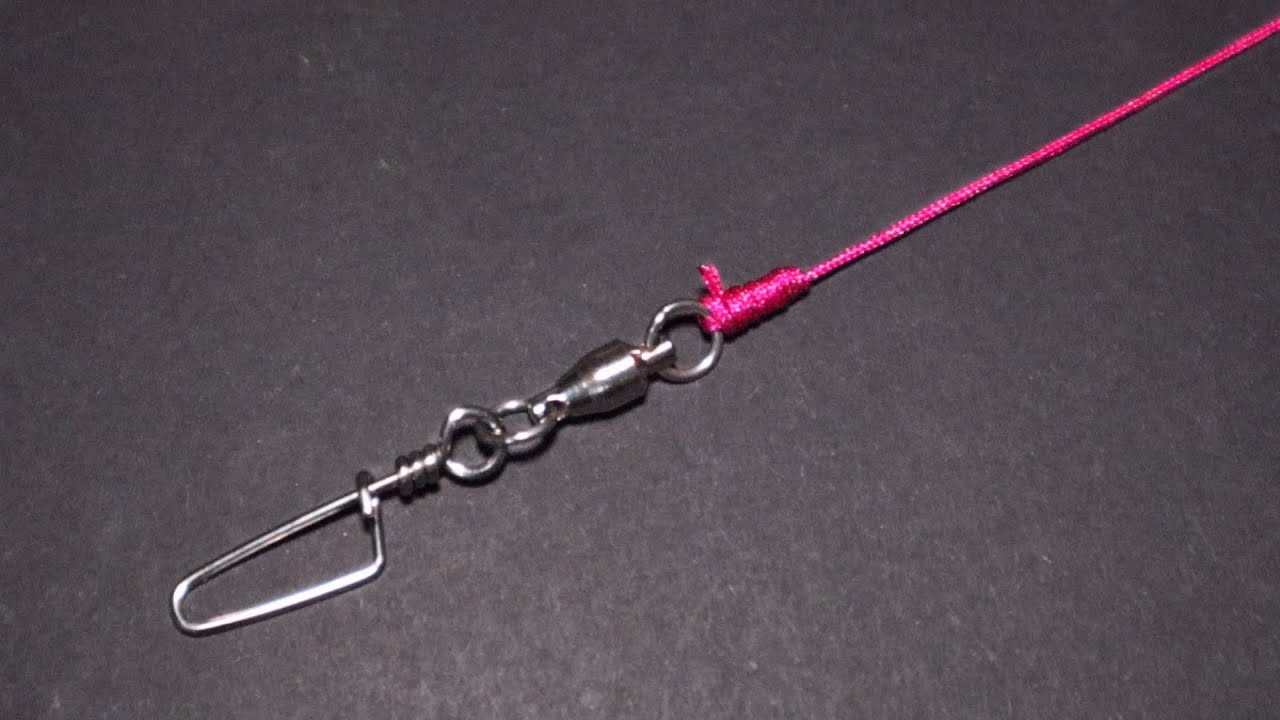 8 Top Fishing Knots for Tying Swivel How to tie Swivels YouTube