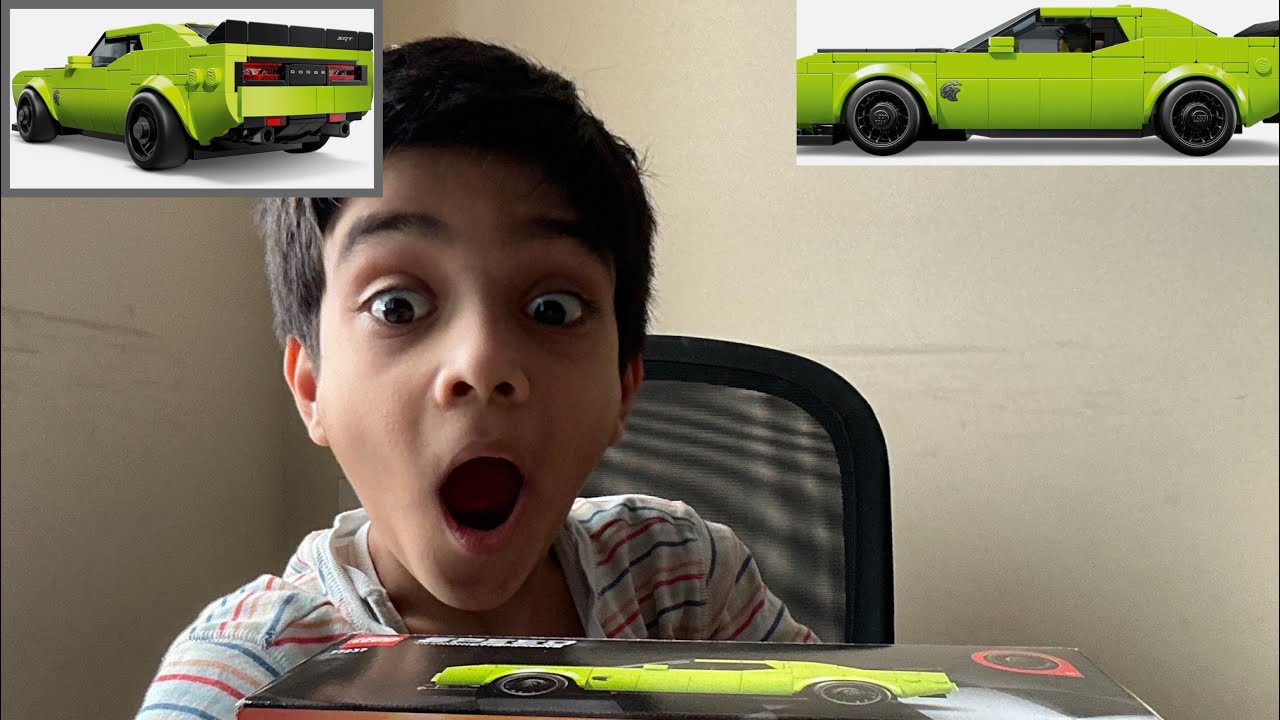 Is the Dodge Challenger SRT hellcat Lego set the best Lego set of the 2025 wave?