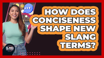 How Does Conciseness Shape New Slang Terms?