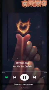 Instastory WhatsApp_ Rossa- hati tak bertuan