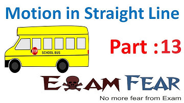 Physics Straight line motion Part 13 Average,instantaneous acceleration class 11 CBSE