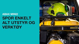 ABAX MINI2 - Spor enkelt alt utstyr og verktøy