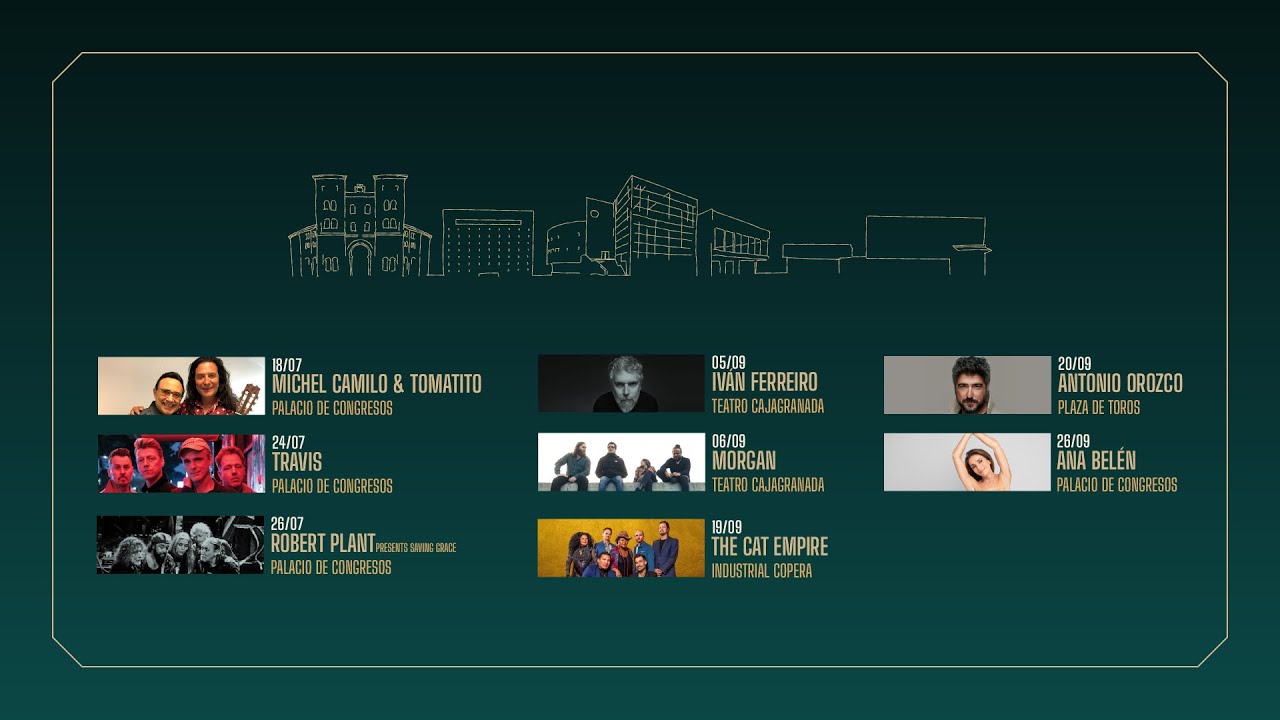 Granada, ciudad de escenarios - 1001 Músicas - CaixaBank | Edición 2025