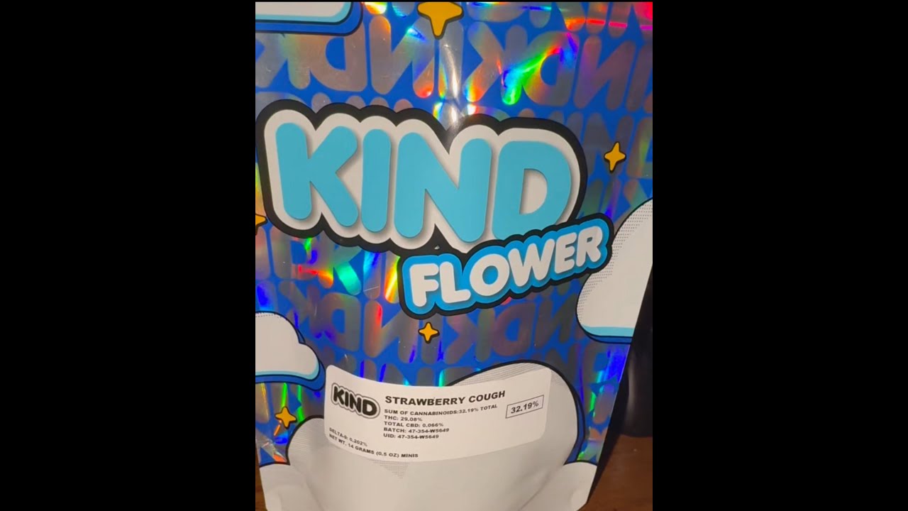 Strawberry Cough THCA Flower From Kind Flower Blaze Session Review