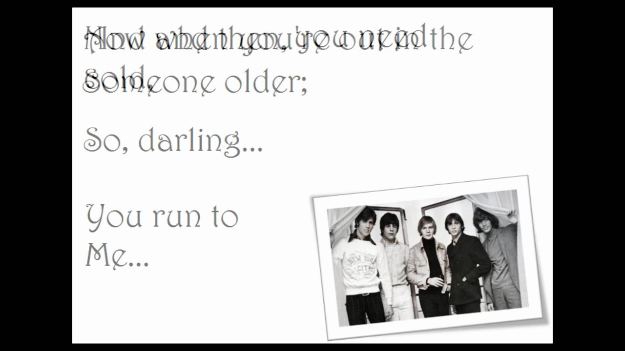 Run To Me Bee Gees Lyric Video [HQ] - YouTube