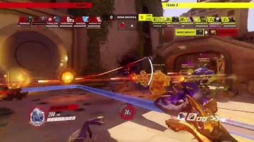 Overwatch open queue gameplay ( old competitive )