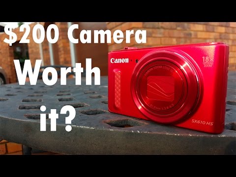 Is a $200 camera worth it? | Canon Powershot SX610 HS Review | Mrwhosetheboss Reviewing Competition