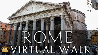 Rome Walking Tour Part 3: Trevi Fountain to the Pantheon