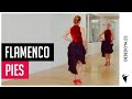 Ejercicios de pies para estar en forma flamenco