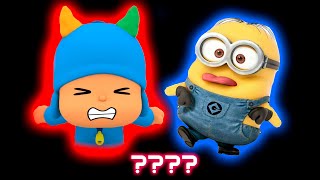Pocoyo & Minion Angry Sound Variations in 42 Seconds | STUNE
