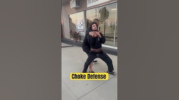 Choke On Sidewalk Defense #fyp #foryou #selfdefense #Reactions #mma #react