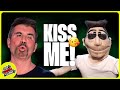 Simon Cowell Falls in LOVE with His Puppet Twin on AGT 2023!