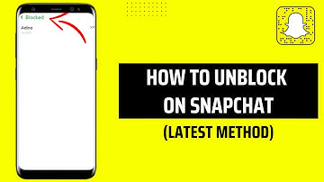 How To Unblock People On Snapchat