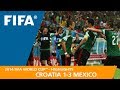 Croatia v Mexico | 2014 FIFA World Cup | Match Highlights