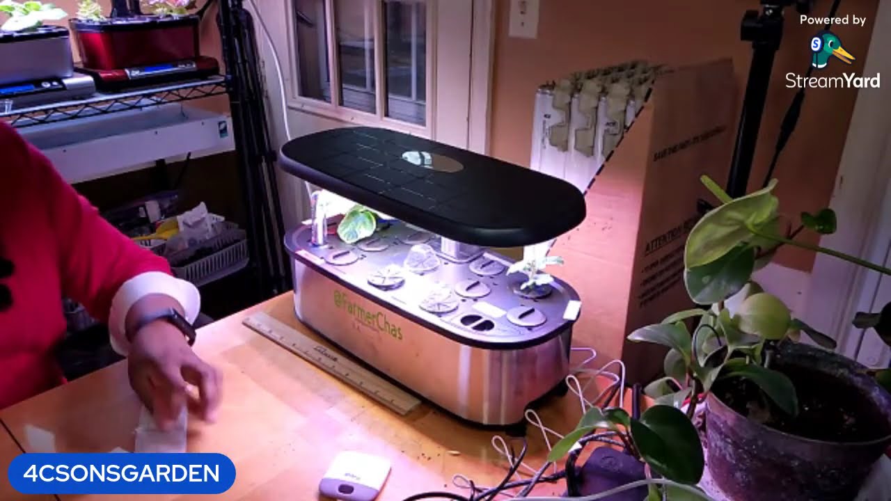 Let's Label One of Hydroponics using a Cricut Joy.